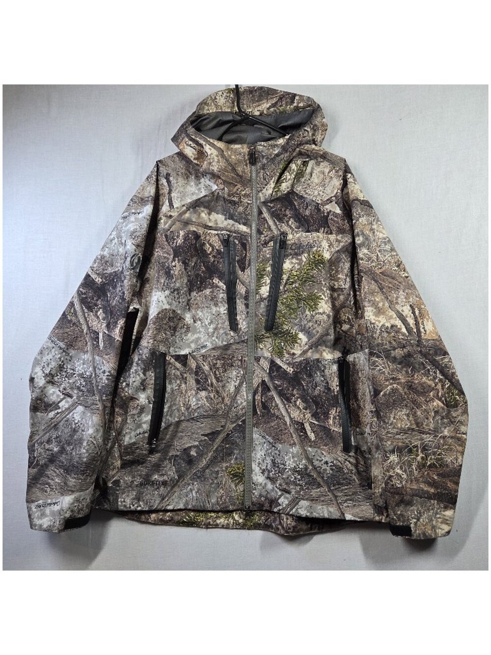 Cabela's ZONZ Gore-Tex Hunting Jacket 2XL Camo Performance Hooded Hunting
